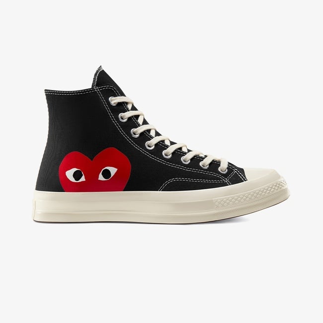  Converse X Comme Des Garçons Play Chuck 70 Unisex Siyah Sneaker