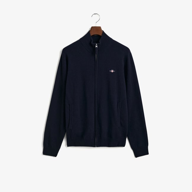  GANT Erkek Lacivert Regular Fit Hırka