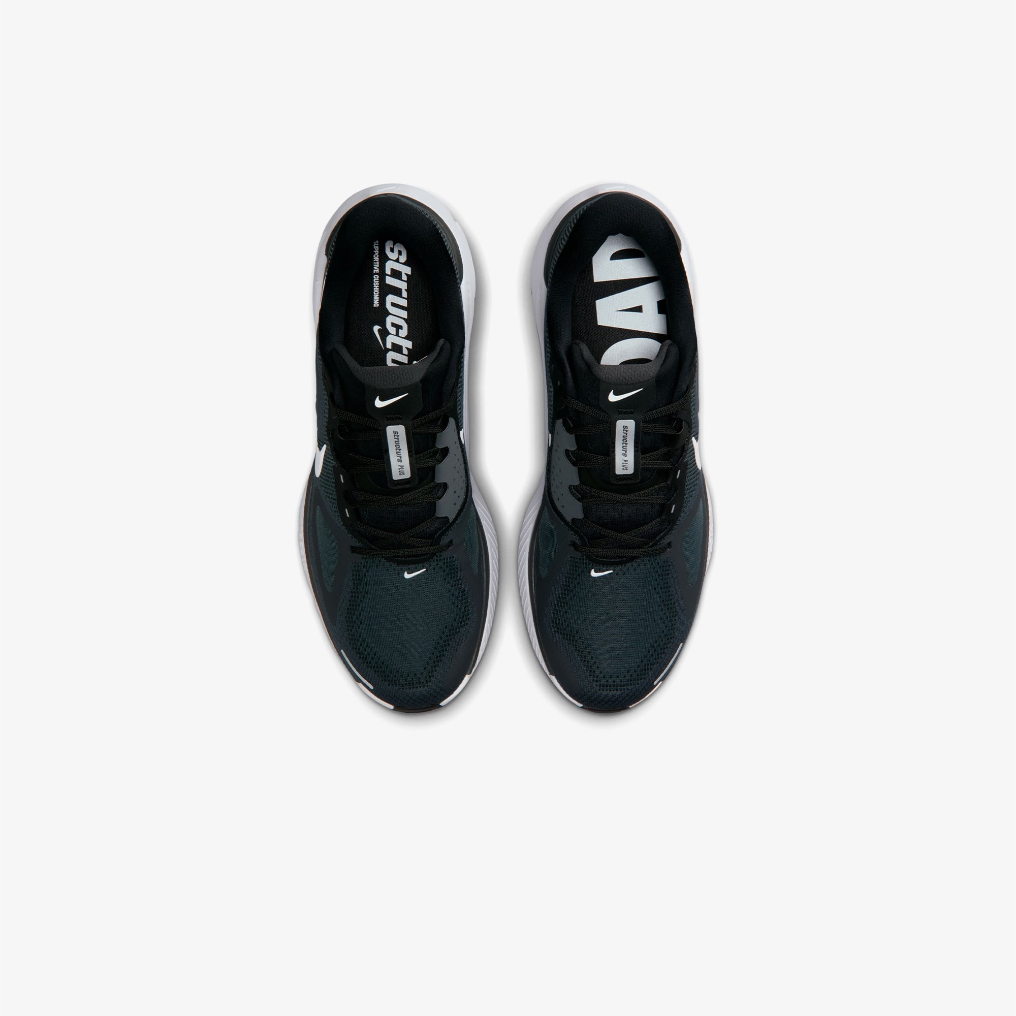 Nike Structure Plus Erkek Siyah Koşu Ayakkabısı