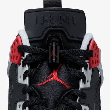  Jordan Spizike Low Erkek Siyah Spor Ayakkabı