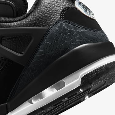  Jordan Spizike Low Erkek Siyah Spor Ayakkabı