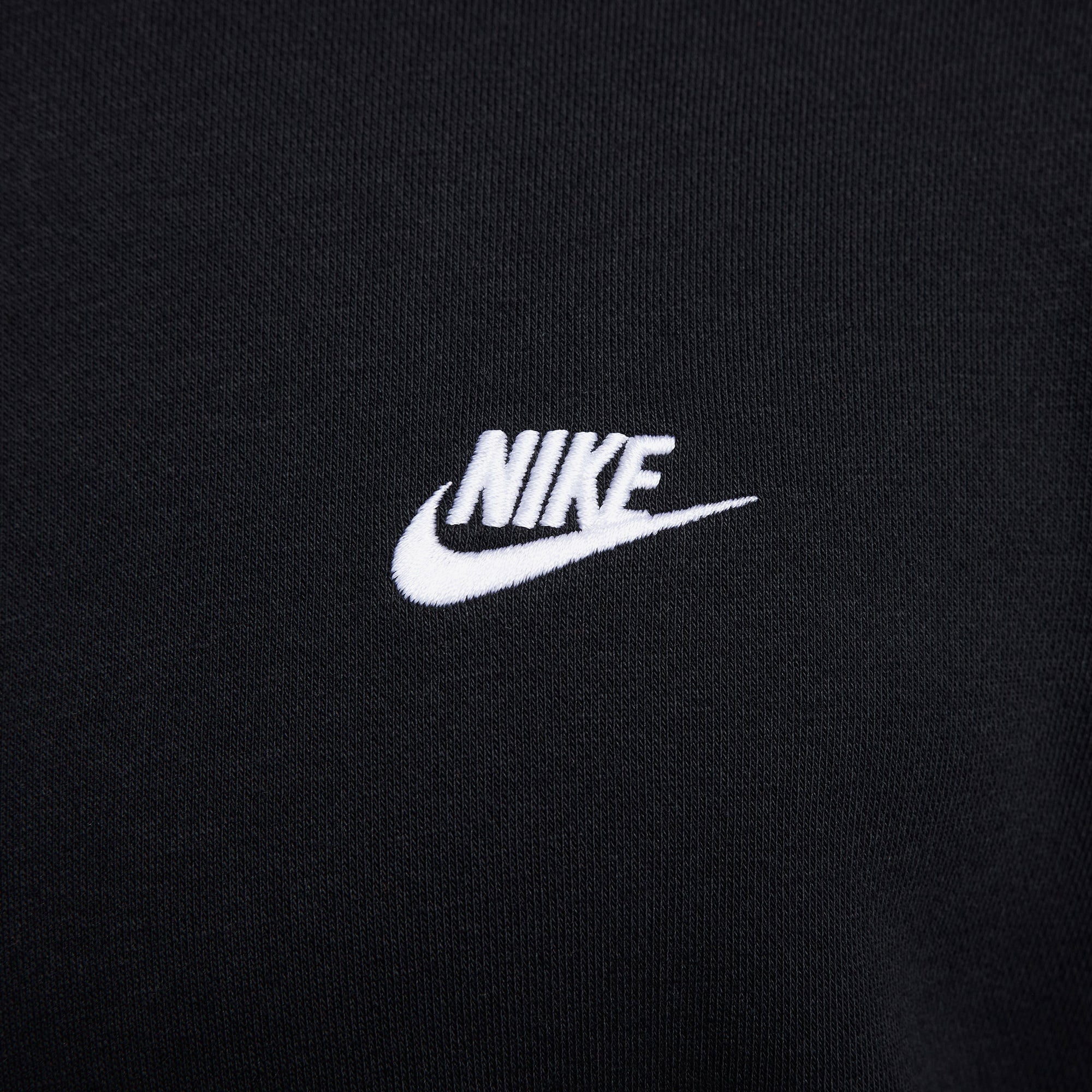 Nike Club Crew Erkek Siyah Sweatshirt