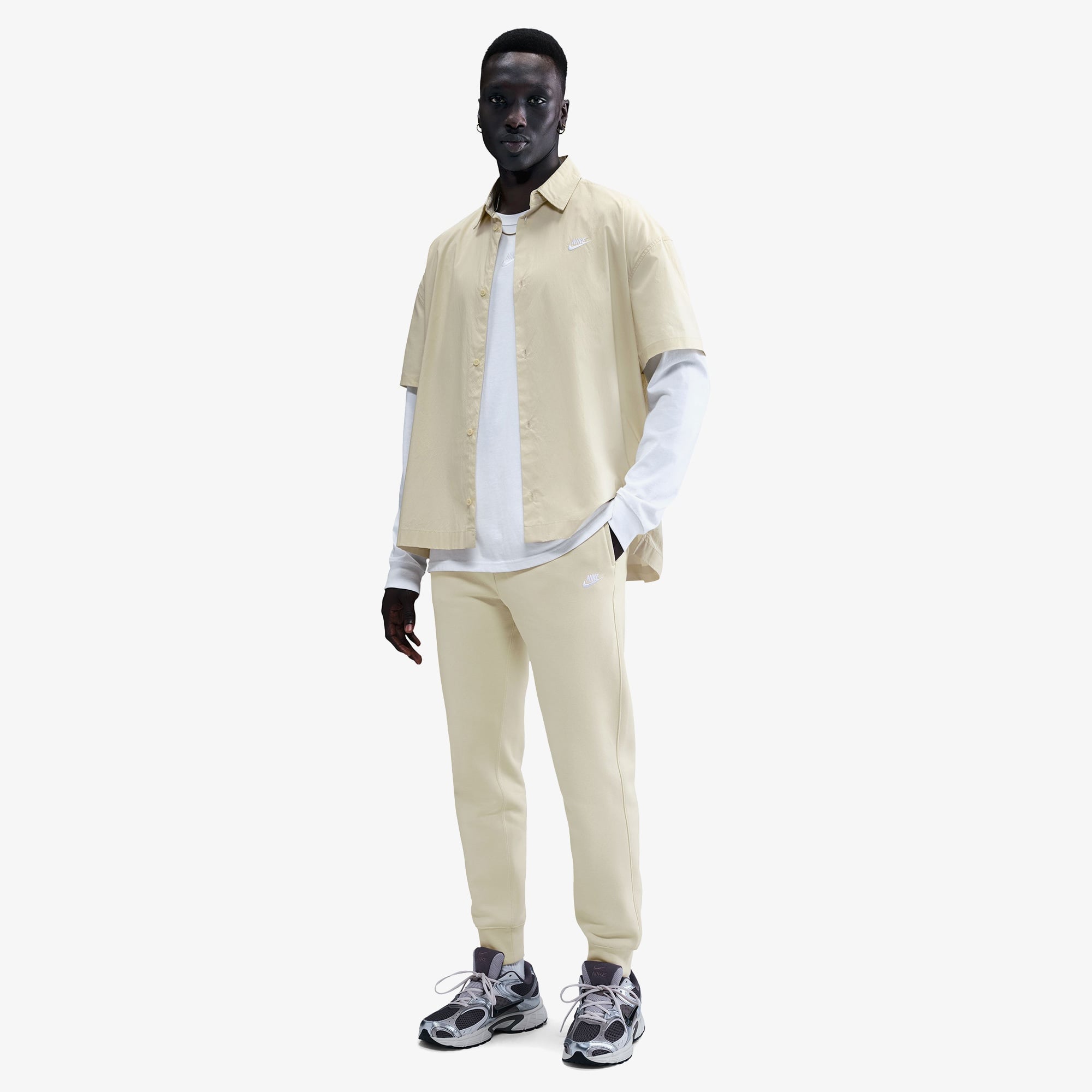 Nike Club Jogger Erkek Bej Eşofman Altı