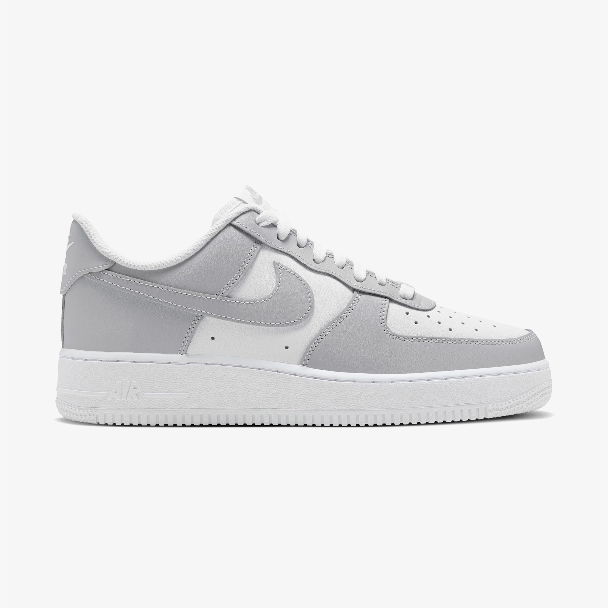 Nike Air Force 1 '07 Erkek Gri Spor Ayakkabı