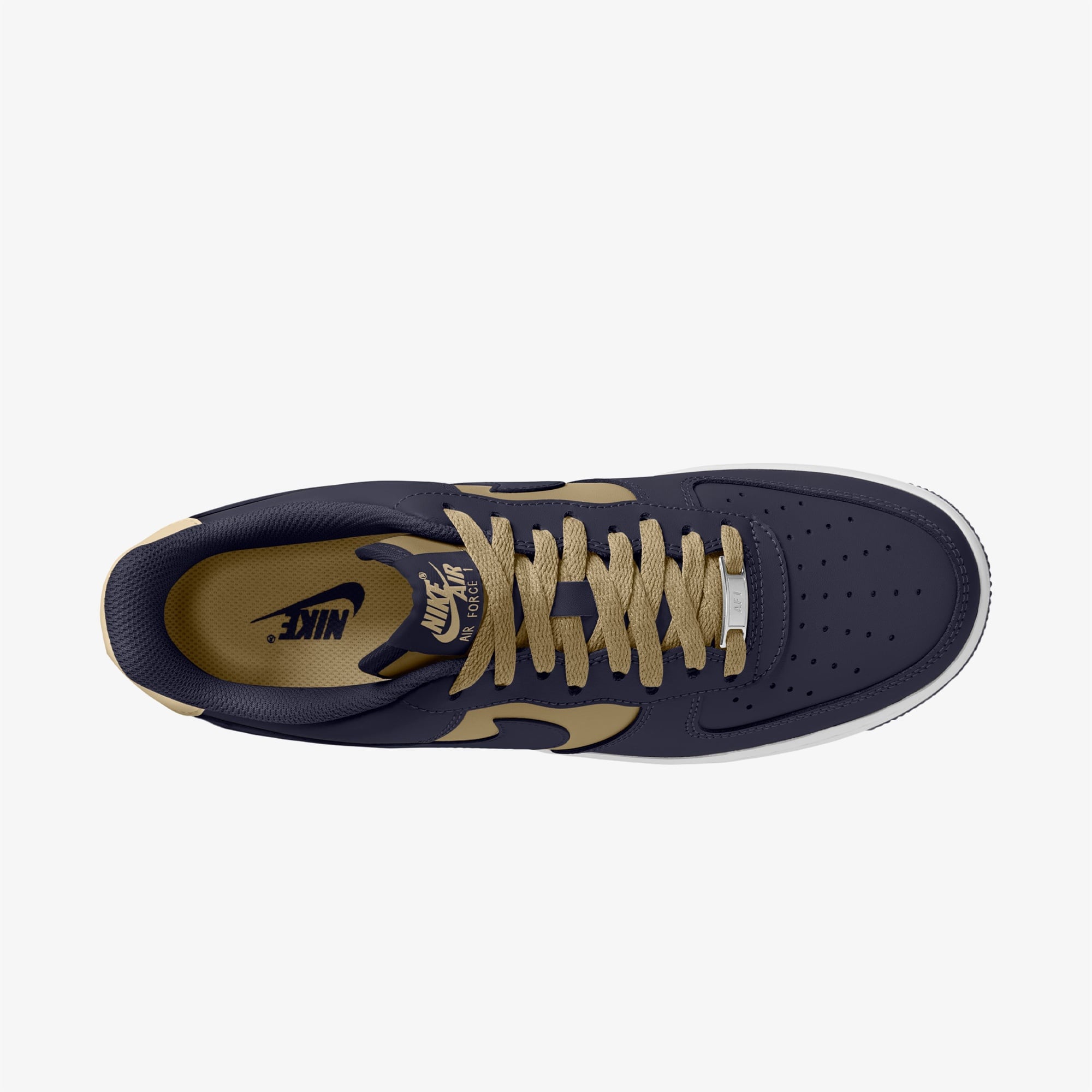 Nike Air Force 1 '07 Erkek Lacivert Spor Ayakkabı