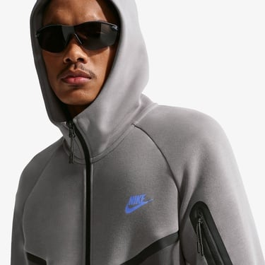 Nike Tech Fleece Erkek Gri Sweatshirt