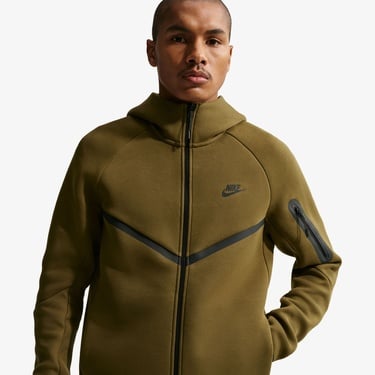  Nike Tech Fleece Erkek Haki Sweatshirt