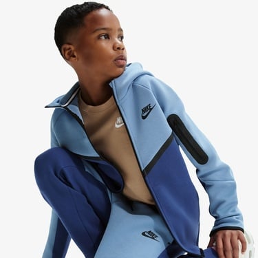  Nike Sportswear Tech Fleece Jogger Çocuk Mavi Eşofman Altı