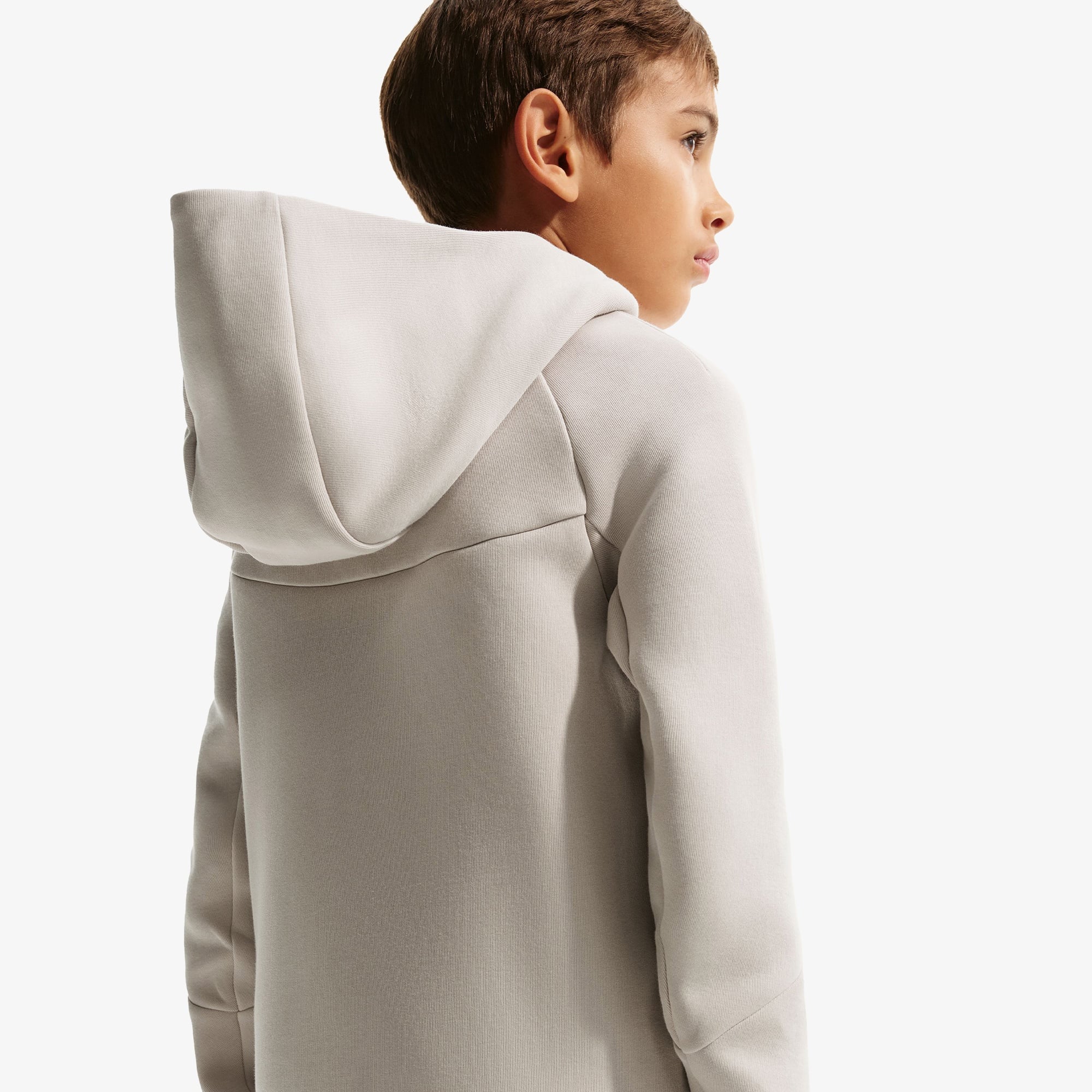 Nike Sportswear Tech Fleece Çocuk Gri Eşofman Üstü