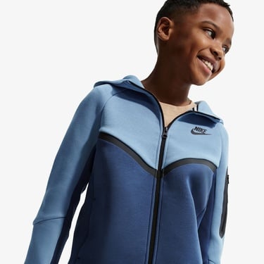  Nike Sportswear Tech Fleece Çocuk Mavi Eşofman Üstü
