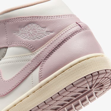  Jordan Air 1 Mid Kadın Pembe Spor Ayakkabı