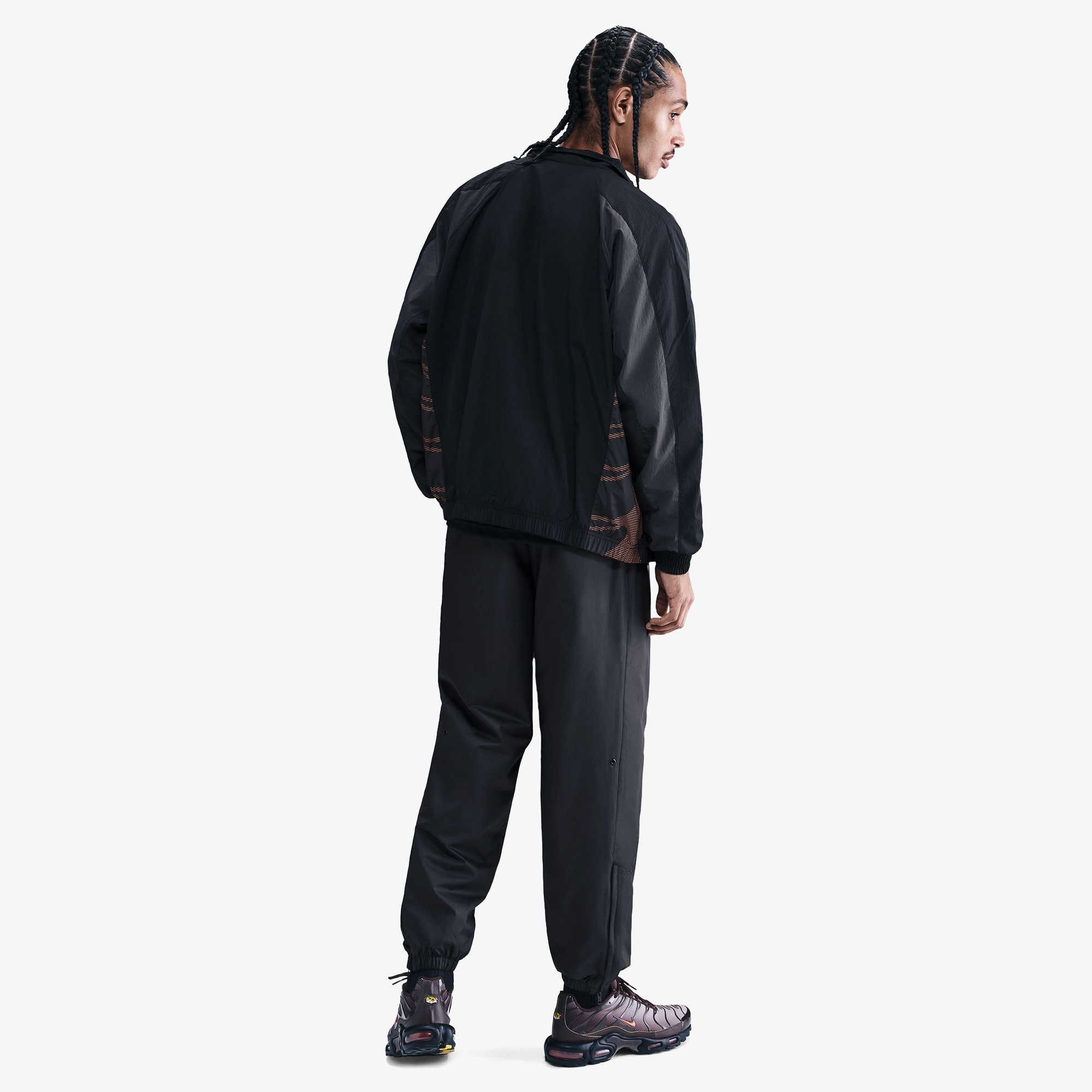 Nike Windrunner Erkek Siyah Eşofman Altı