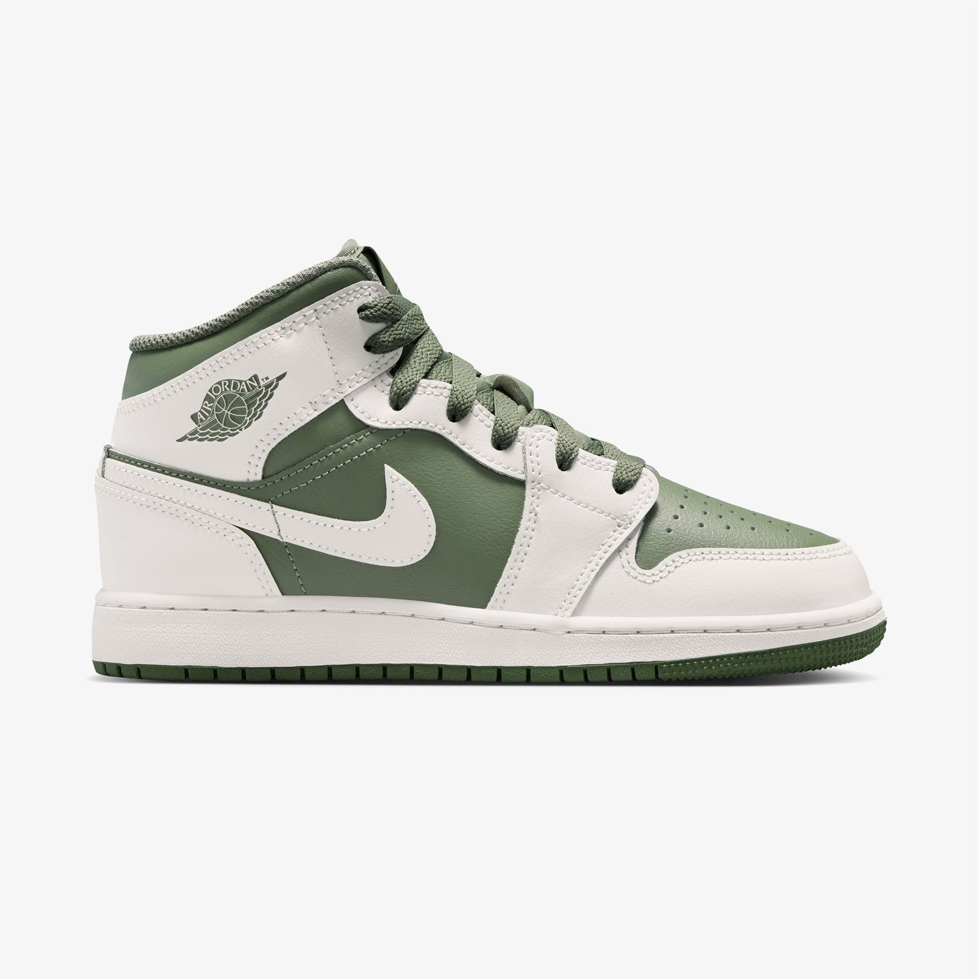 Jordan Air 1 Mid Yeşil Spor Ayakkabı