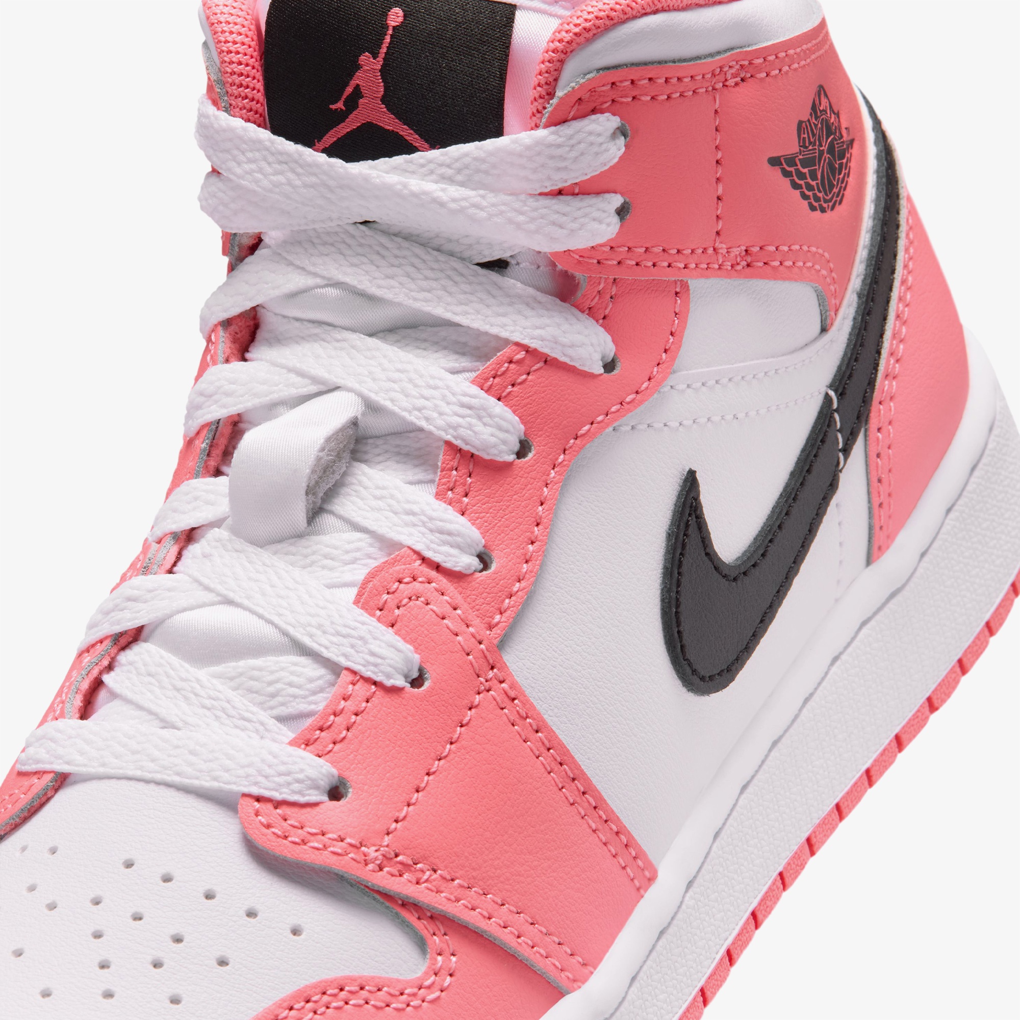 Jordan Air 1 Mid Pembe Spor Ayakkabı