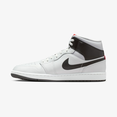 Jordan Air 1 Mid Erkek Gri Spor Ayakkabı