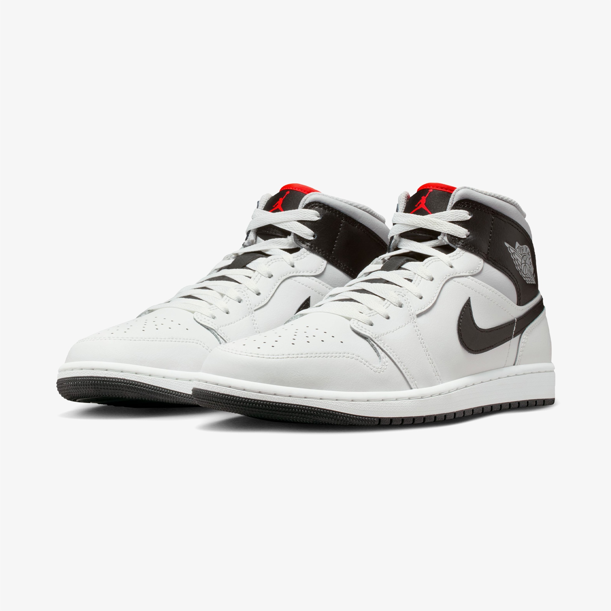 Jordan Air 1 Mid Erkek Gri Spor Ayakkabı