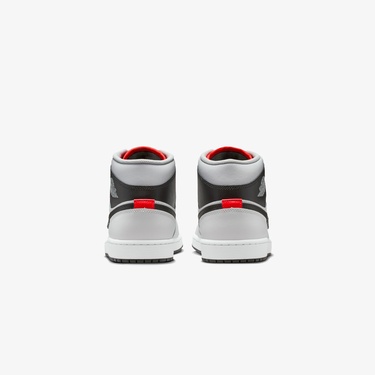  Jordan Air 1 Mid Erkek Gri Spor Ayakkabı