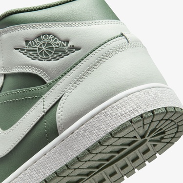  Jordan Air 1 Mid Erkek Yeşil Spor Ayakkabı