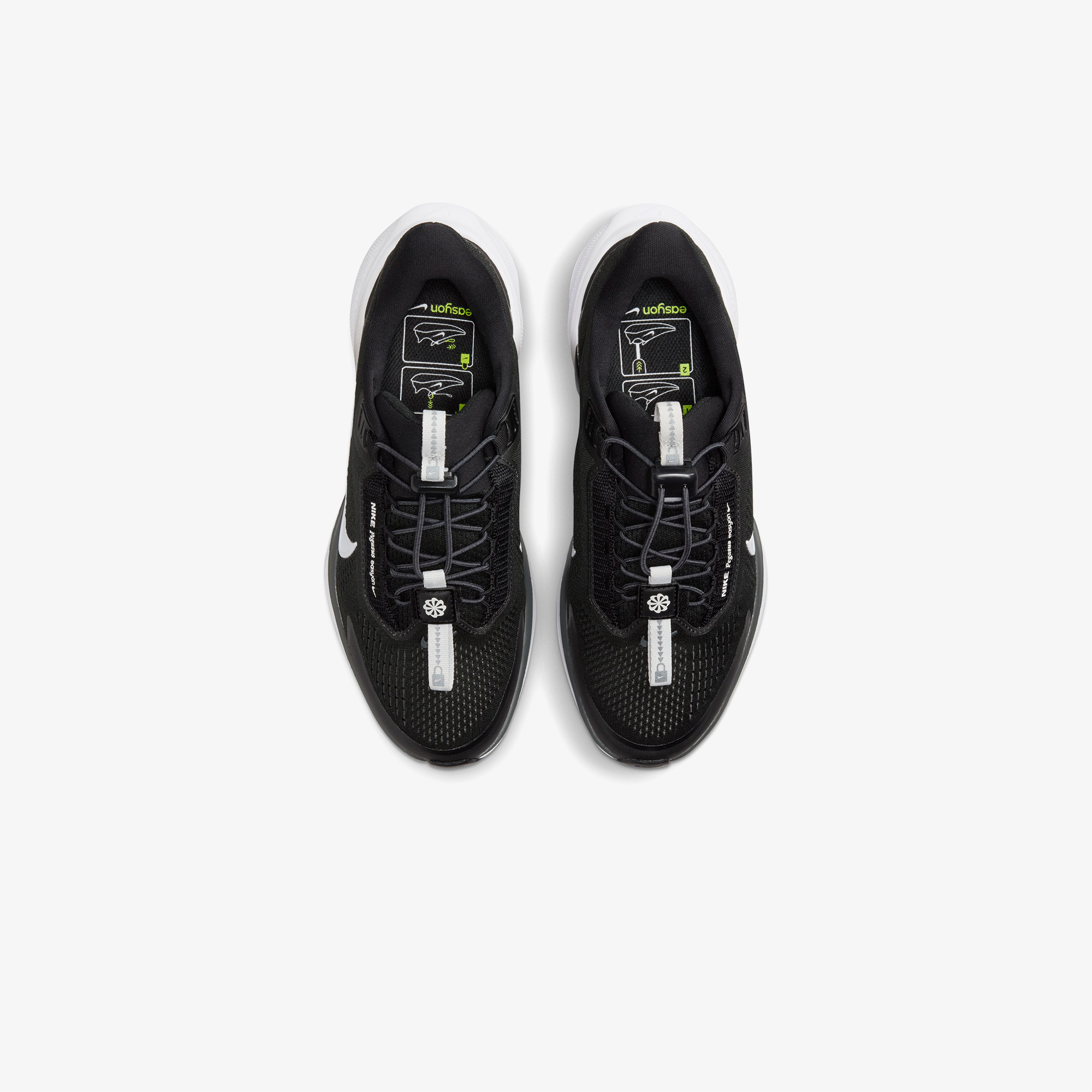 Nike Pegasus EasyOn Erkek Siyah Koşu Ayakkabısı