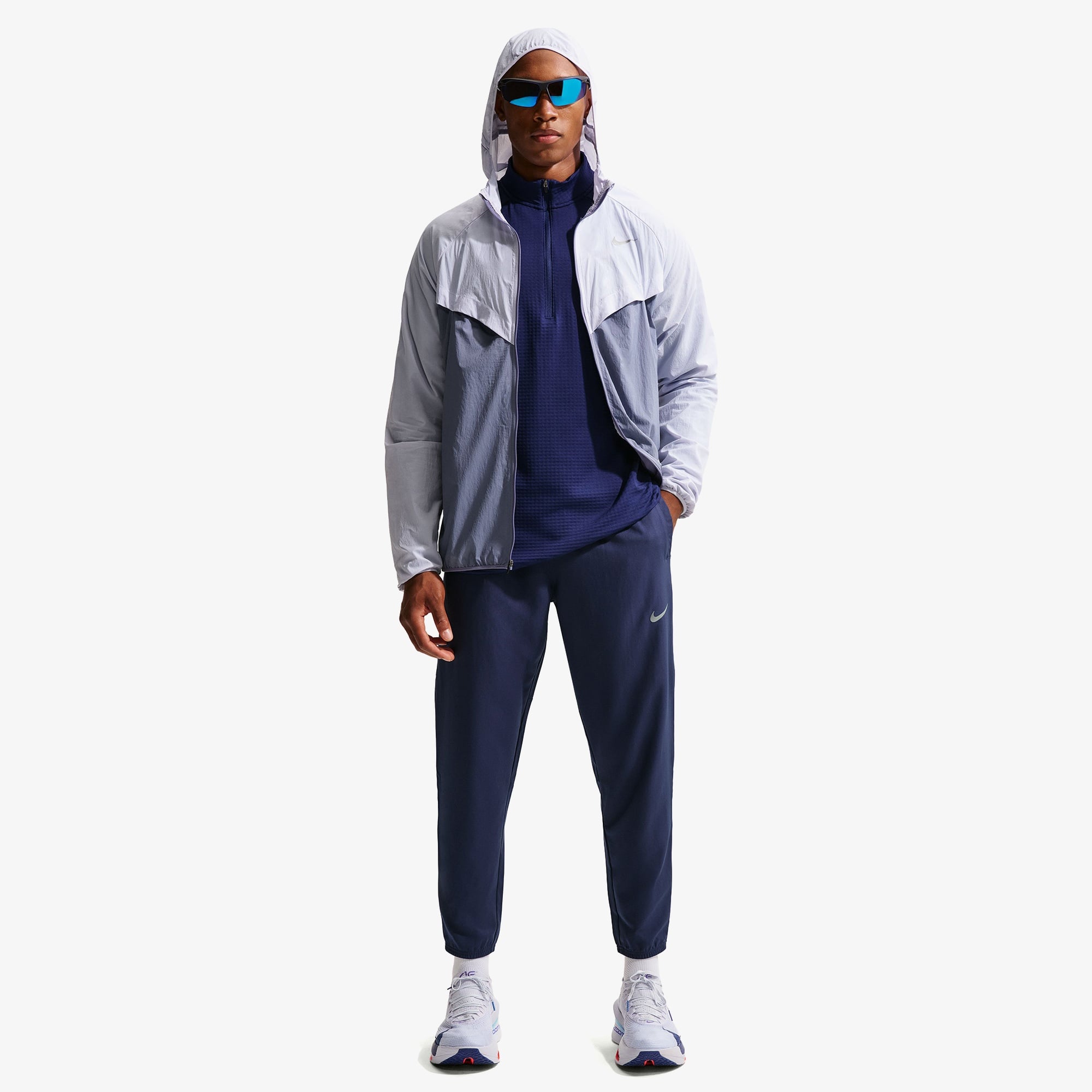 Nike Dri-Fit Challenger Woven Erkek Lacivert Eşofman Altı