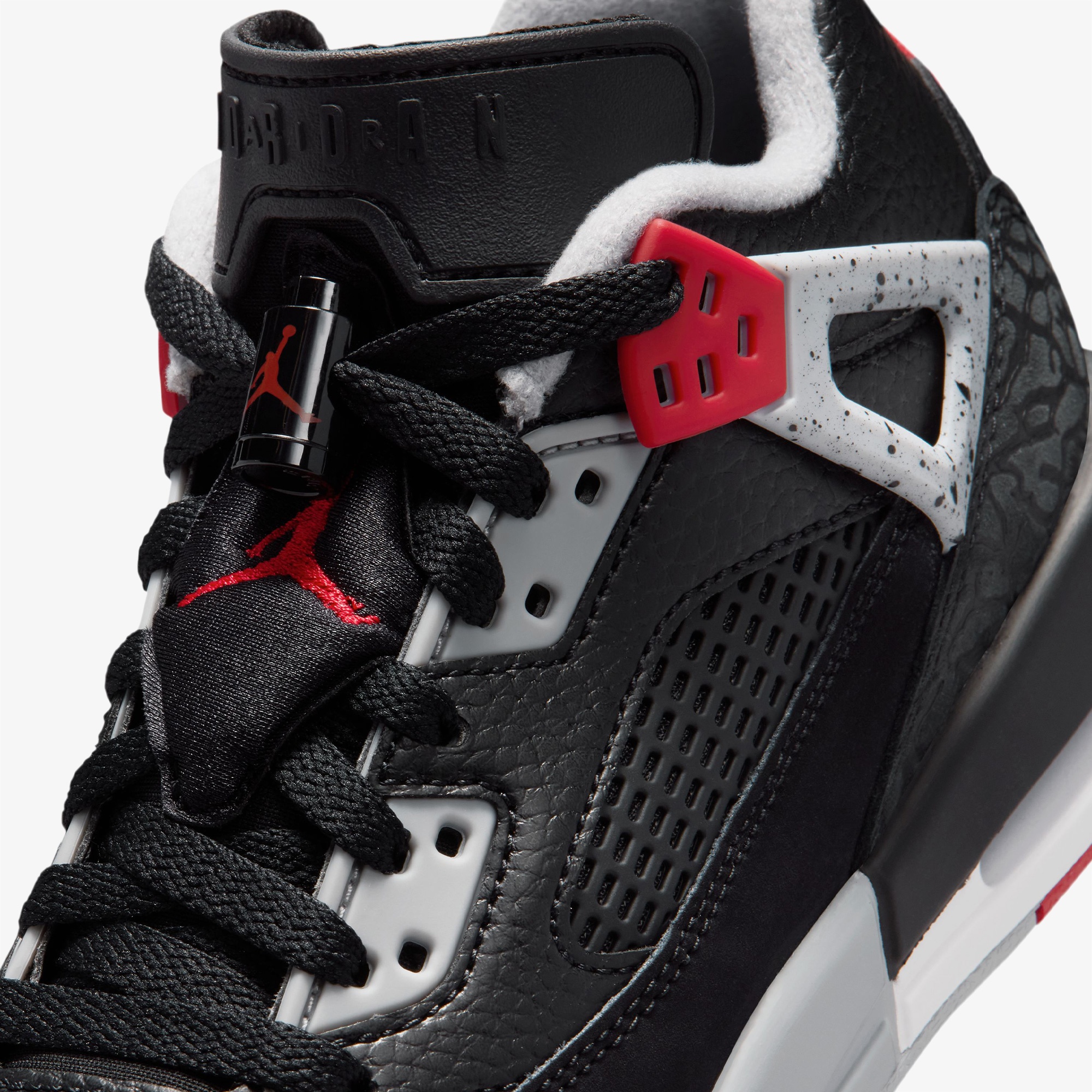 Jordan Spizike Low Siyah Spor Ayakkabı