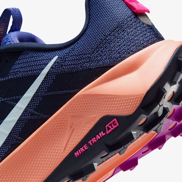  Nike Reactx Wildhorse 10 Kadın Lacivert Koşu Ayakkabısı