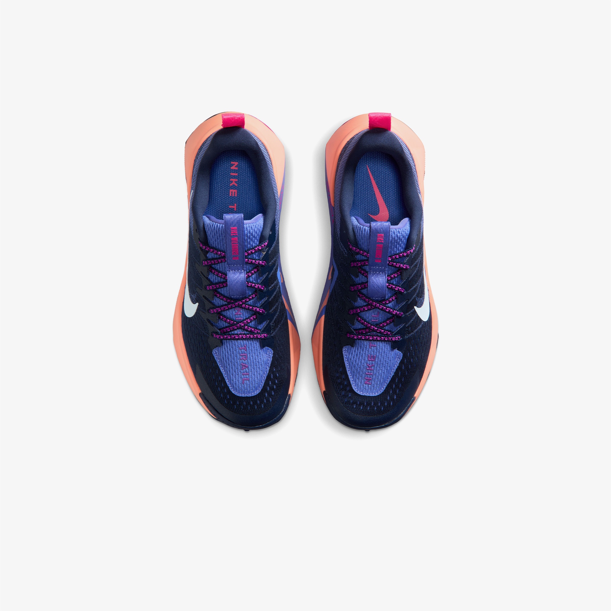 Nike Reactx Wildhorse 10 Kadın Lacivert Koşu Ayakkabısı