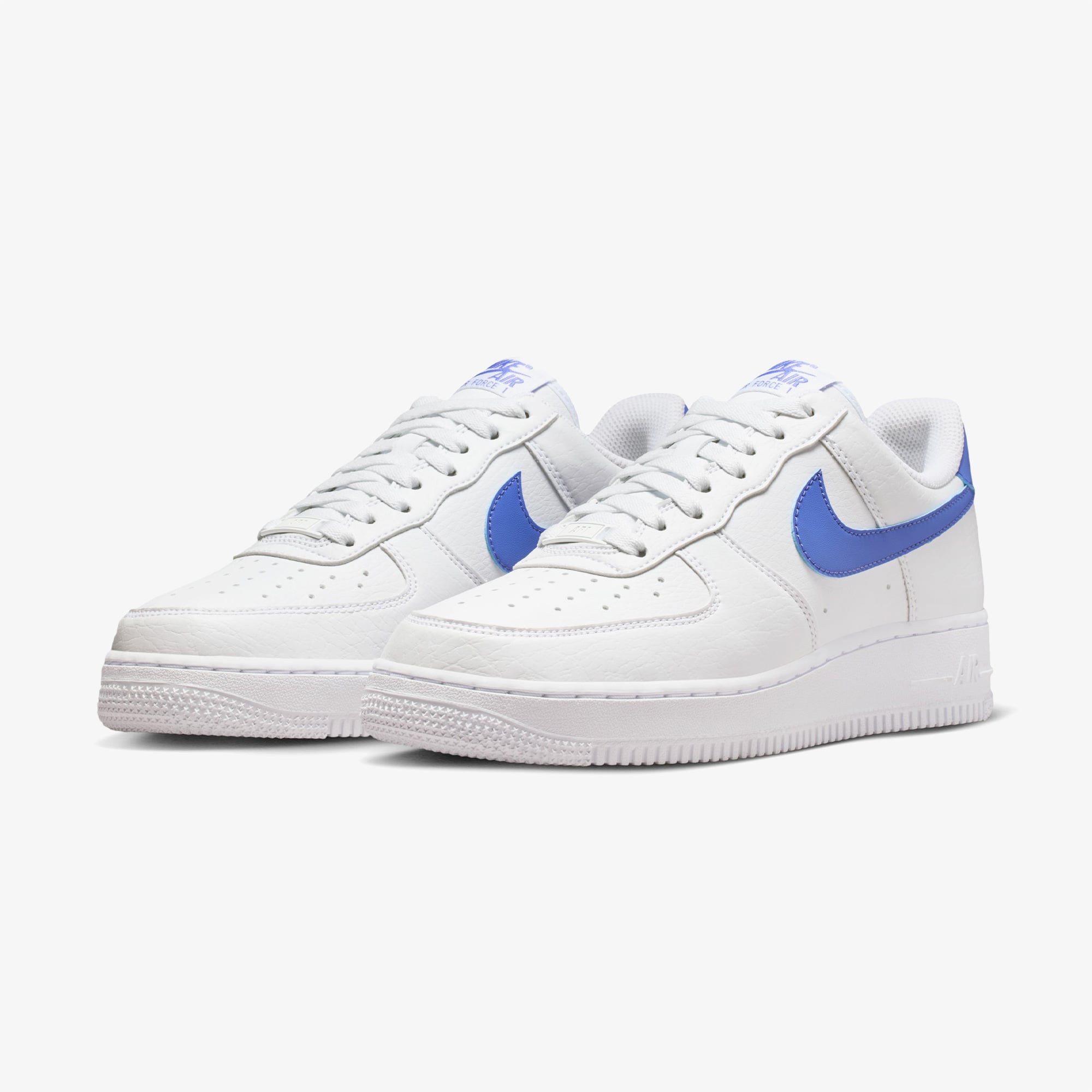  Nike Air Force 1 '07 Next Nature Kadın Beyaz/Mavi Spor Ayakkabı