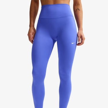  Nike Dri-Fit One Seamless Front Yüksek Belli Kadın Mor Tayt