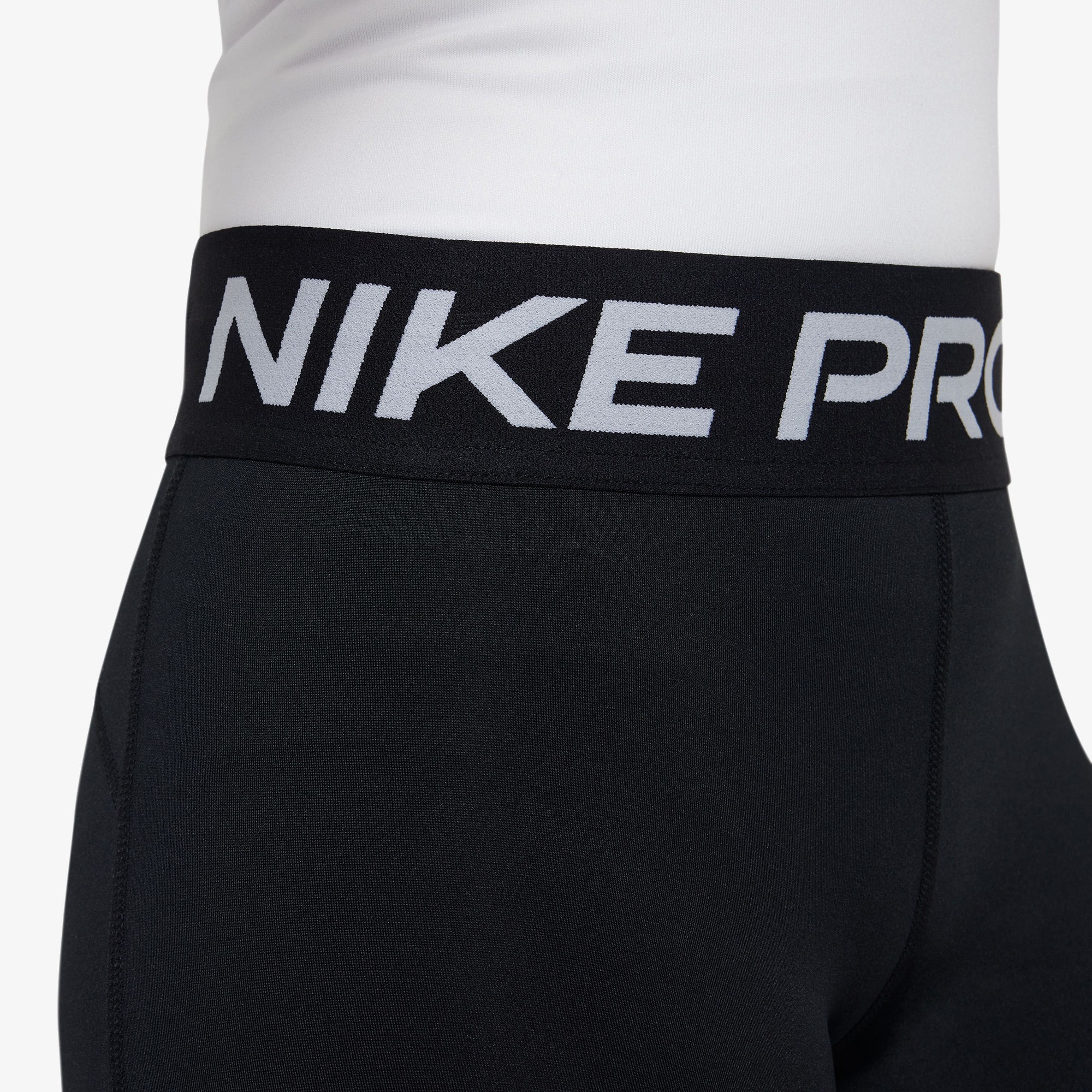 Nike Pro Dri-Fit 13 cm Çocuk Siyah Kısa Tayt