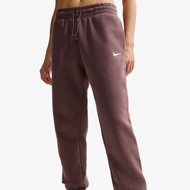  Nike Sportswear Phoenix Fleece Kadın Kahverengi Eşofman Altı