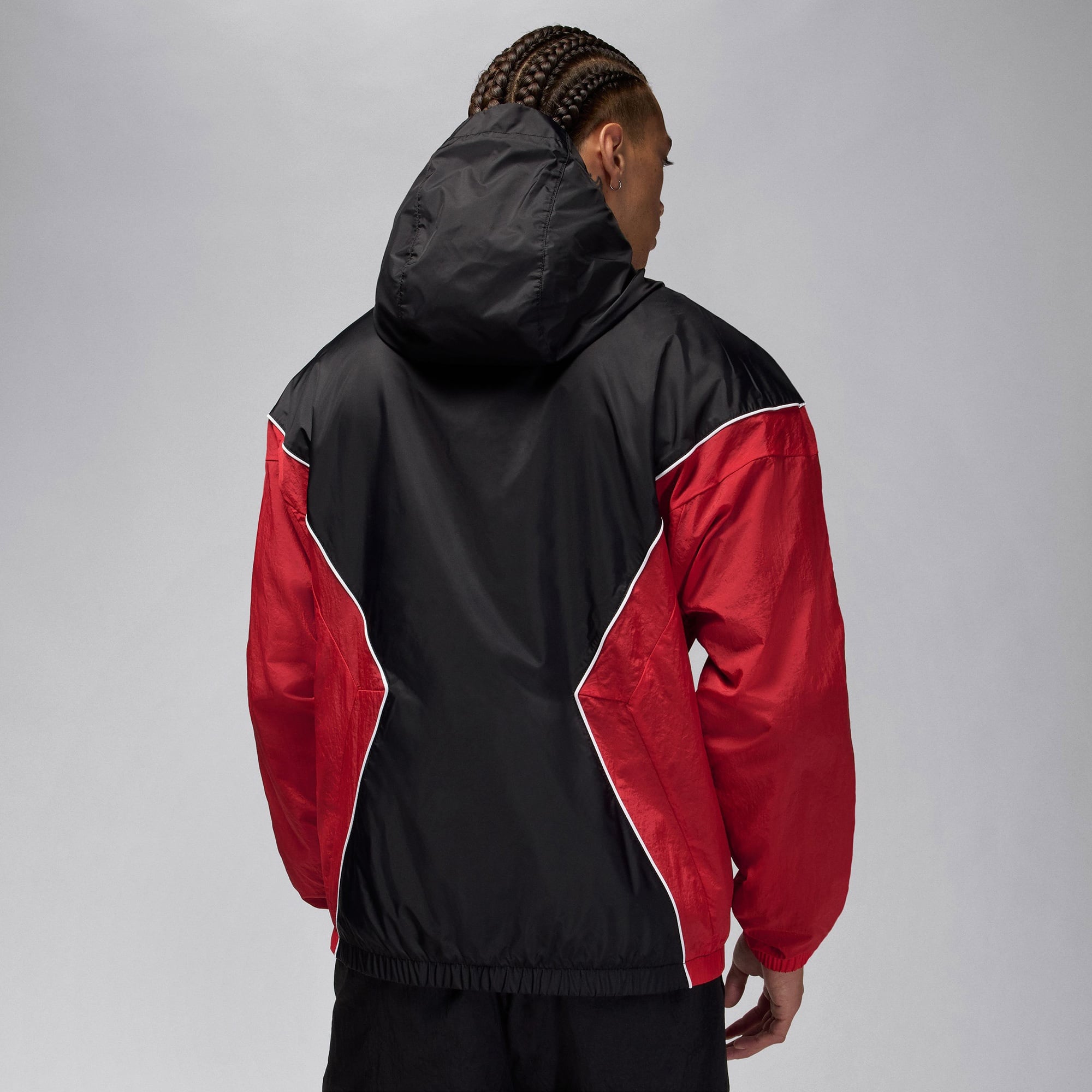 Jordan Brooklyn Draft Erkek Siyah Ceket