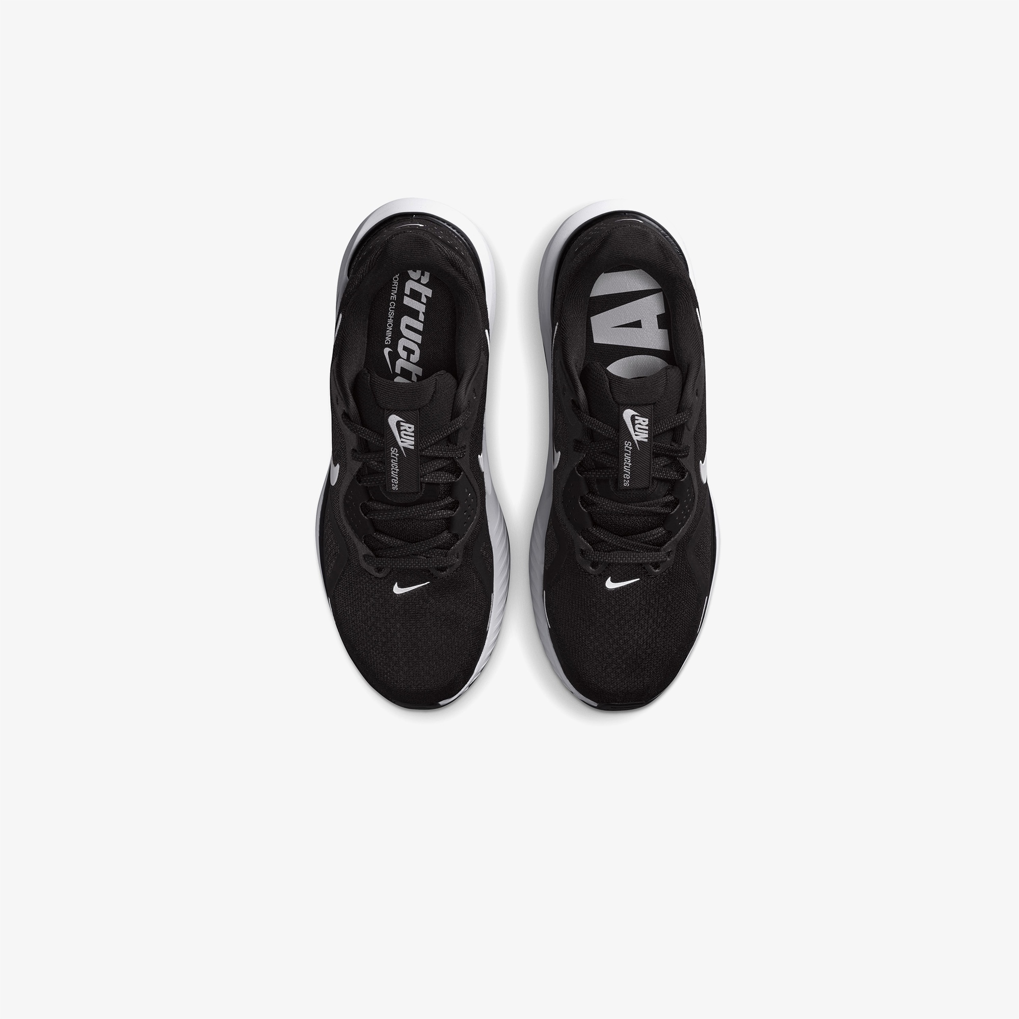 Nike Structure 26 Unisex Siyah Koşu Ayakkabısı