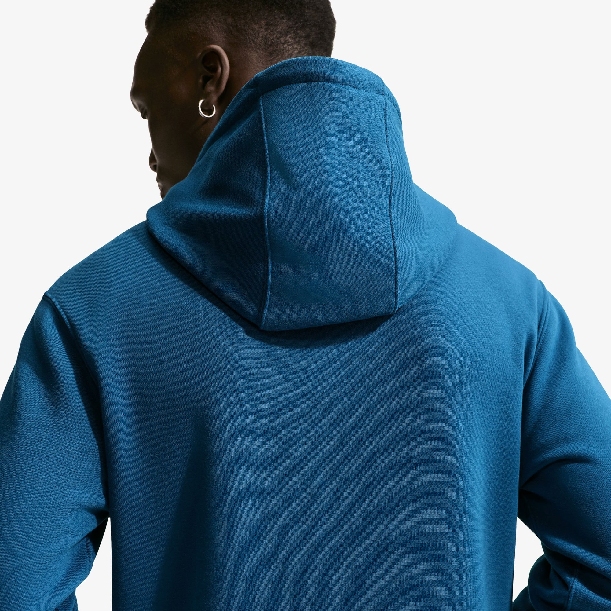 Nike Club Erkek Mavi Hoodie