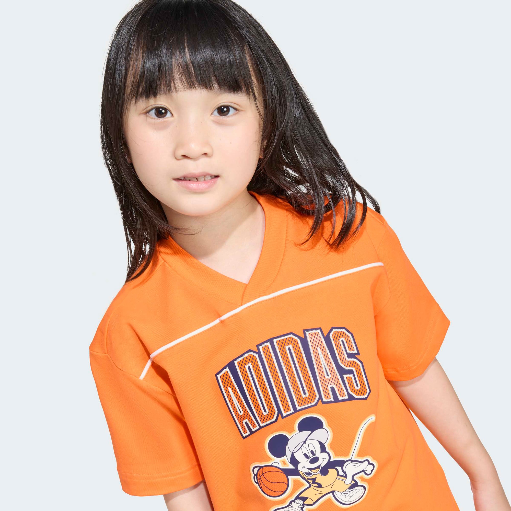 adidas Disney Mickey Mouse Çocuk Turuncu T-Shirt