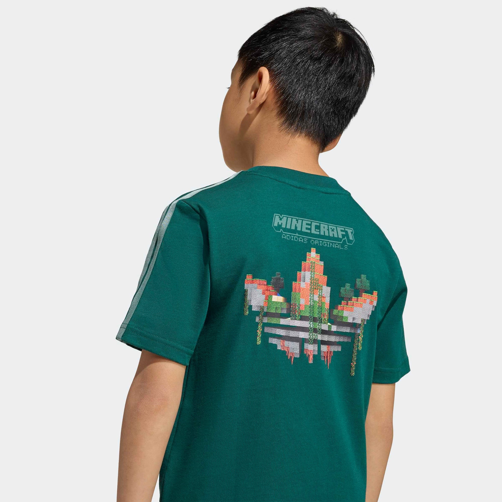 adidas Minecraft Çocuk Yeşil T-Shirt