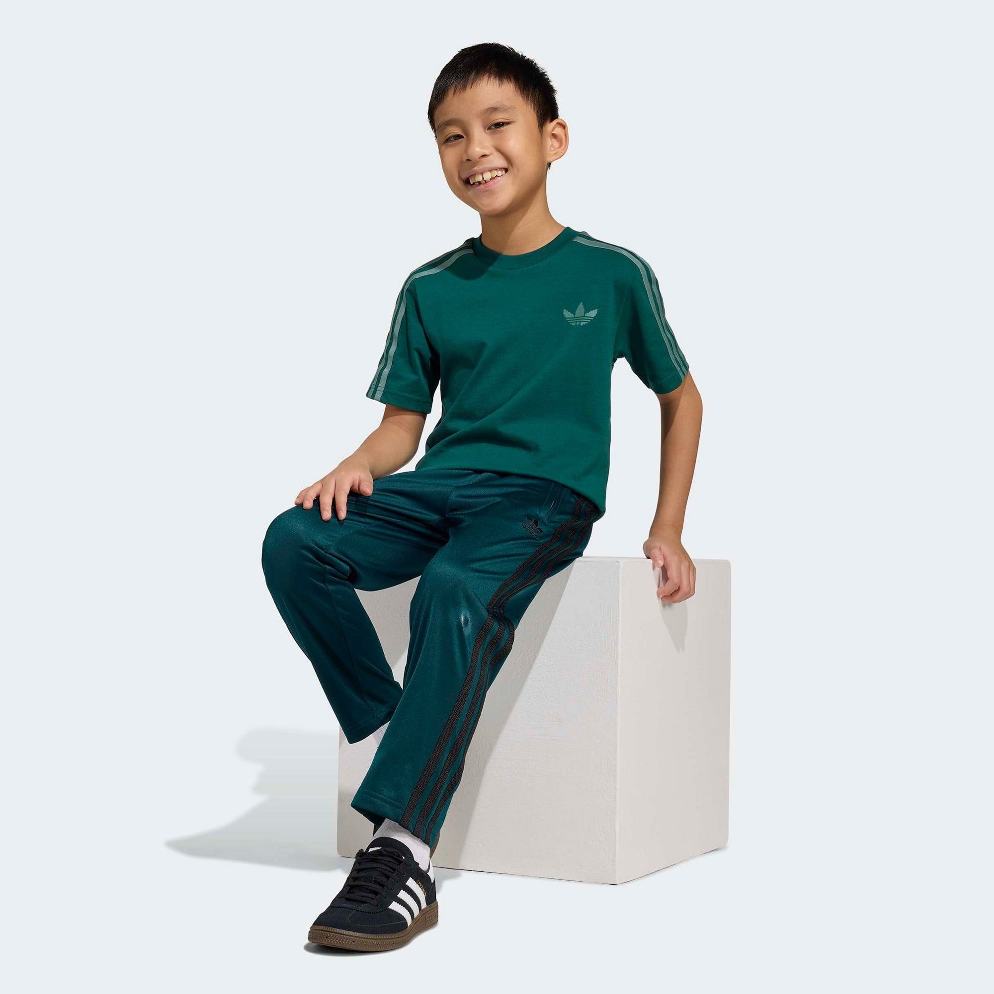 adidas Minecraft Çocuk Yeşil T-Shirt