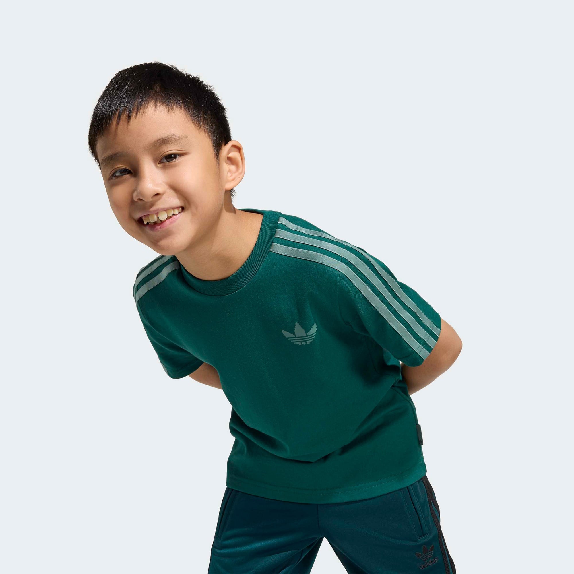 adidas Minecraft Çocuk Yeşil T-Shirt