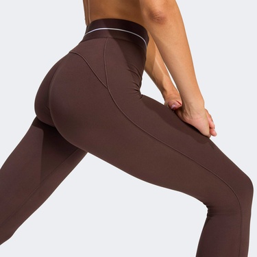  adidas Hyperglam Kadın Kahverengi Tayt