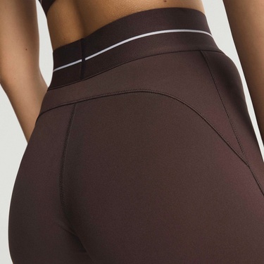  adidas Hyperglam Kadın Kahverengi Tayt