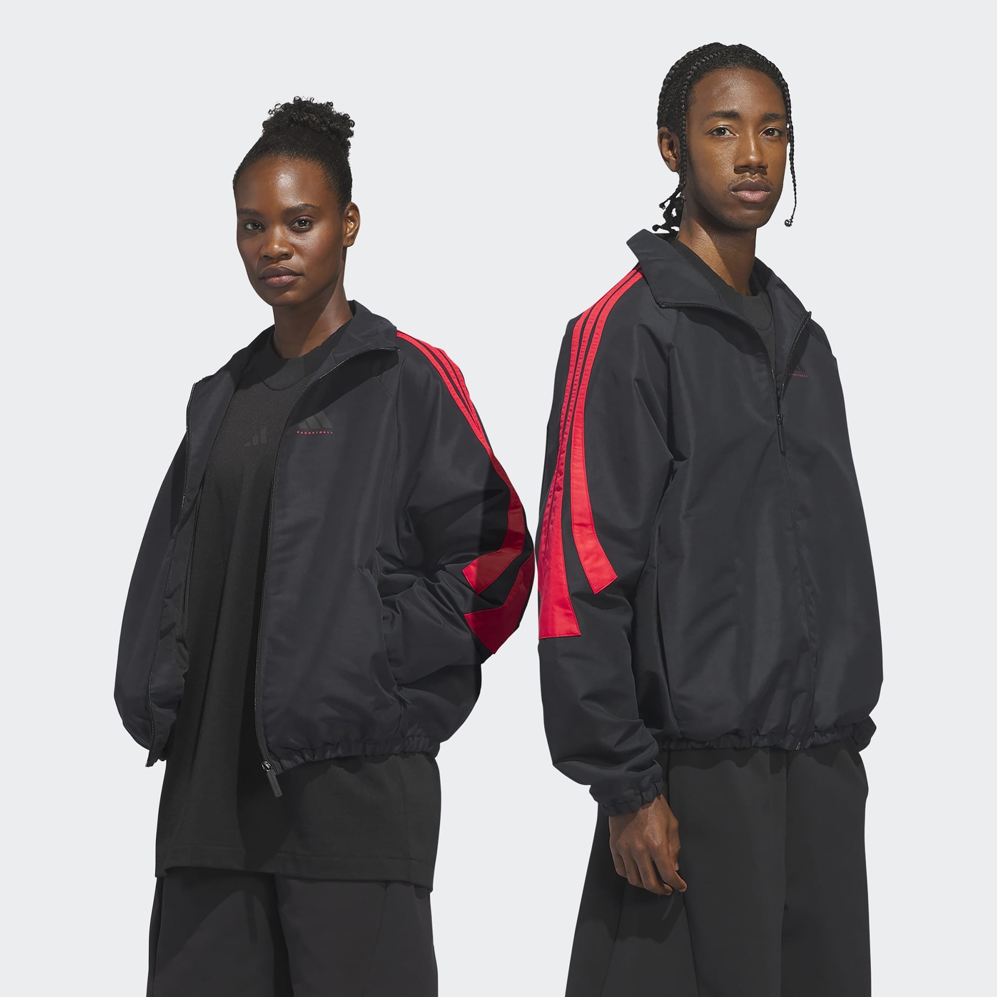 adidas Basketball Unisex Siyah Eşofman Üstü