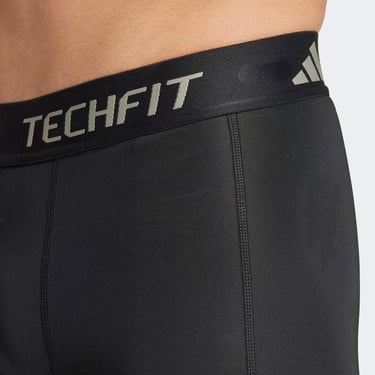  adidas Techfit Compression Training Erkek Siyah Kısa Tayt