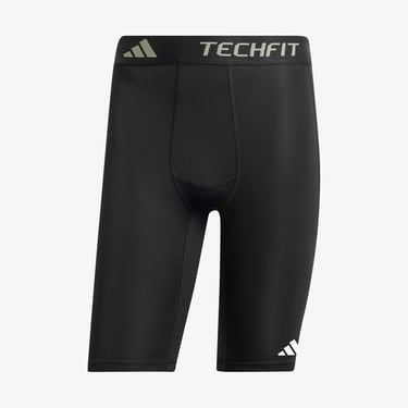  adidas Techfit Compression Training Erkek Siyah Kısa Tayt