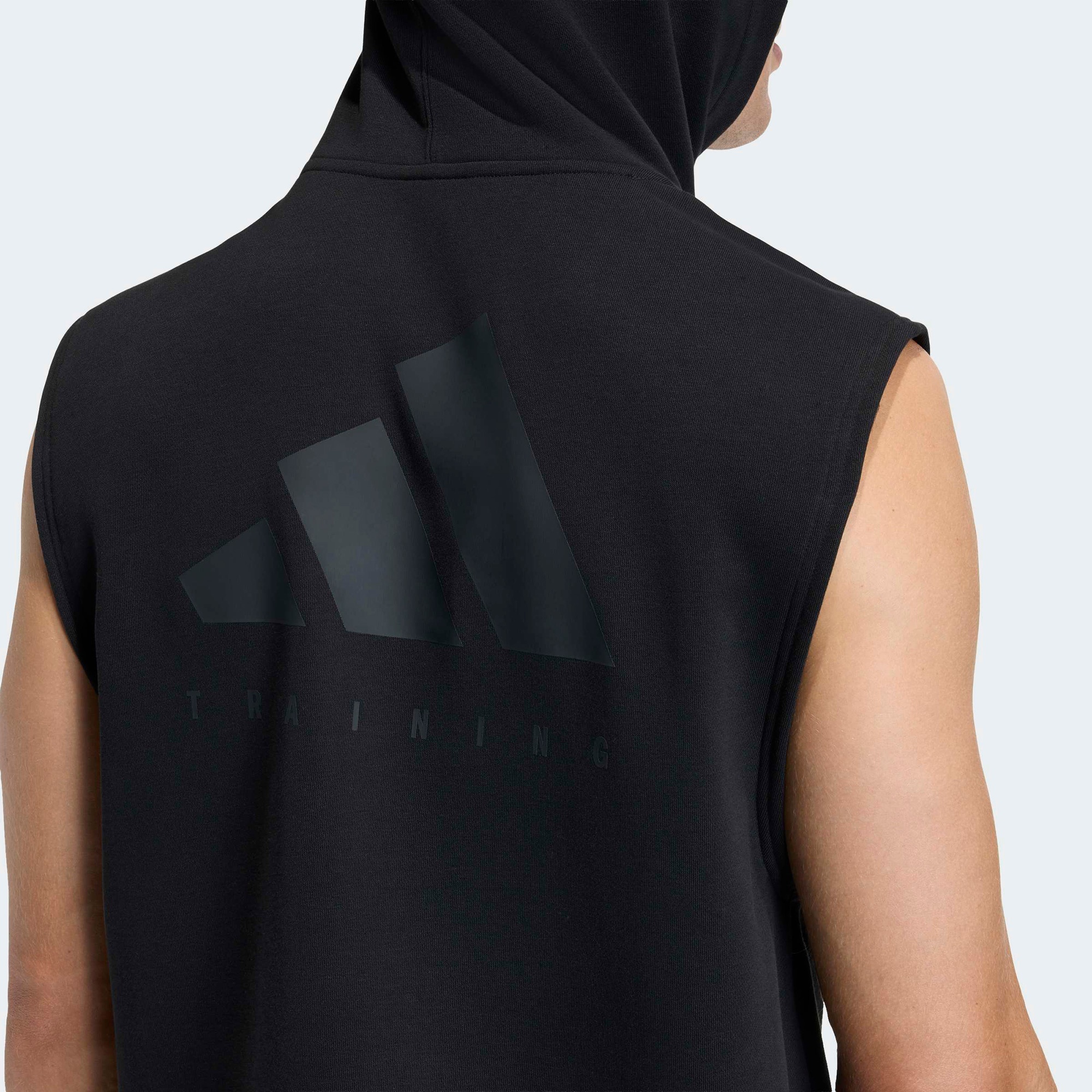 adidas Power Workout Erkek Siyah Sweatshirt