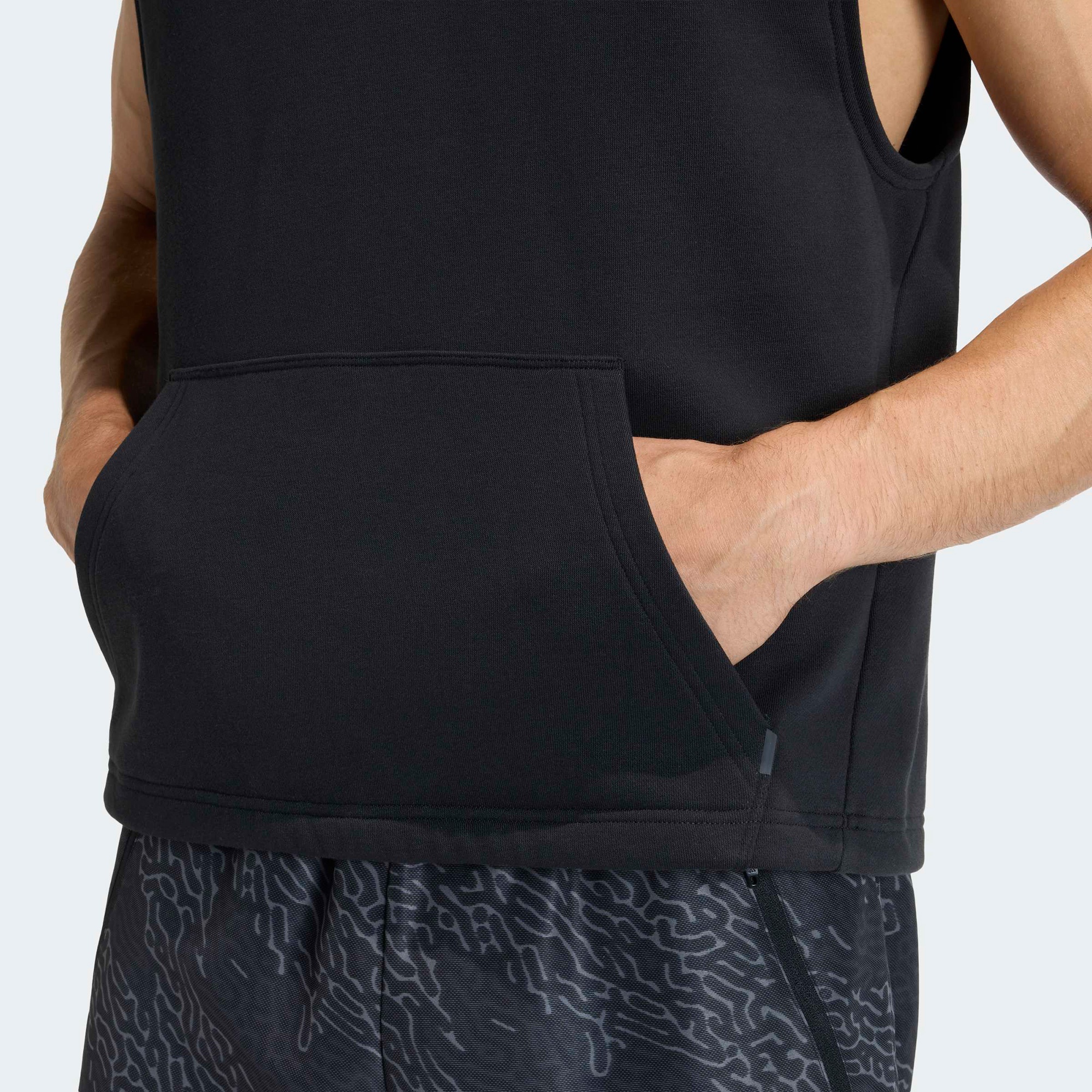 adidas Power Workout Erkek Siyah Sweatshirt