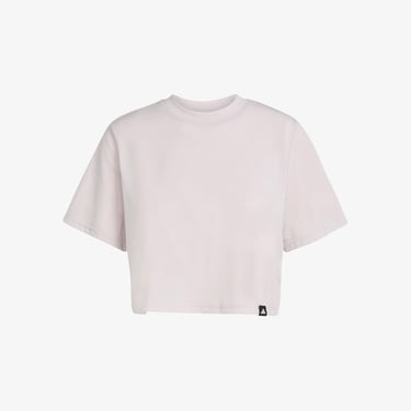  adidas Climacool Power Training Kadın Mor Crop T-Shirt