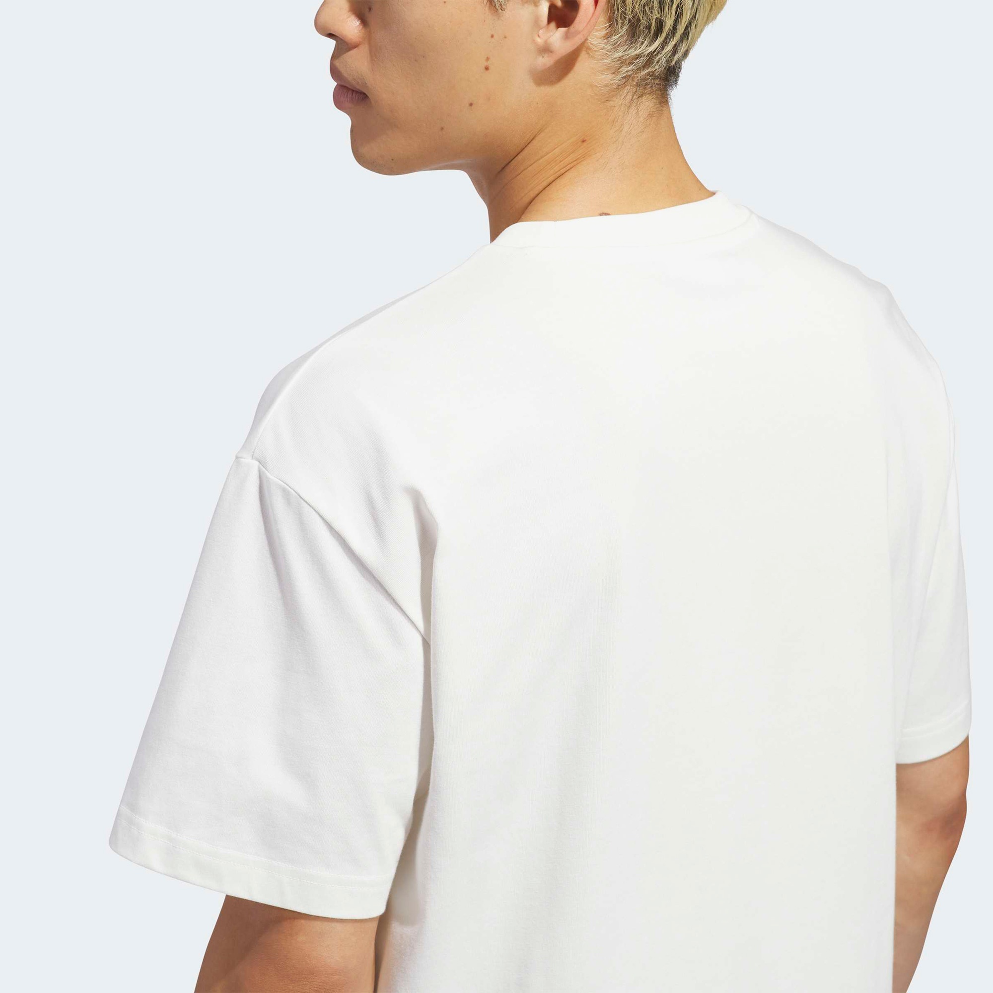 adidas Jabbar Unisex Beyaz T-Shirt