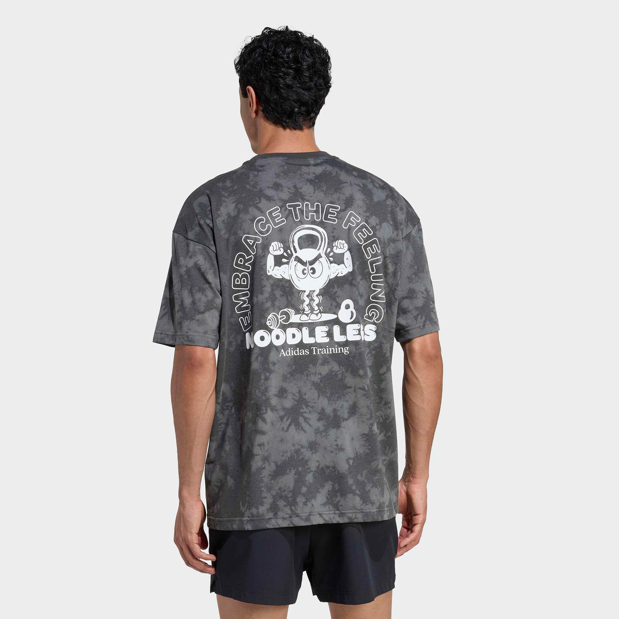 adidas Fun Training Erkek Gri T-Shirt
