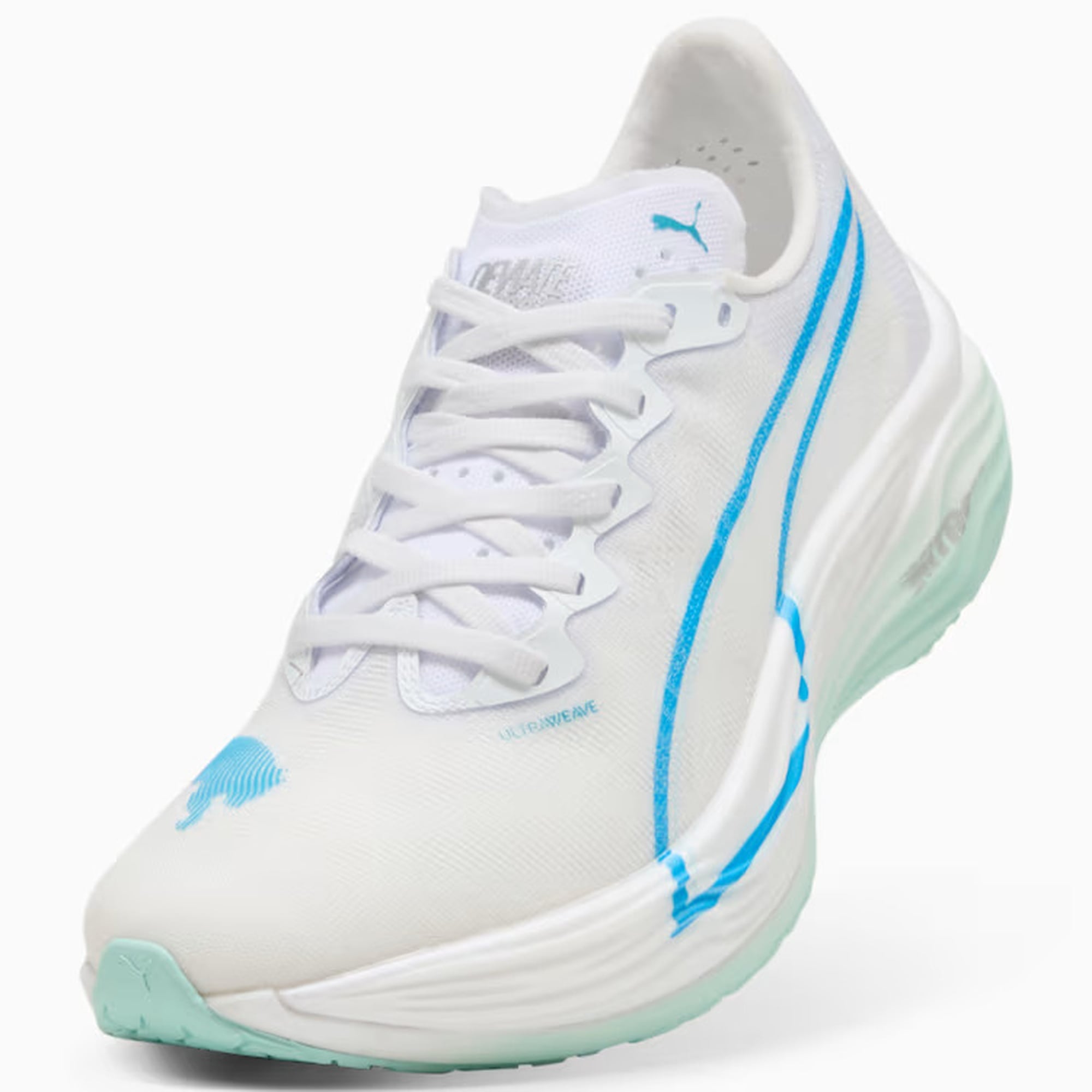 Puma Deviate Nitro 3 Elite Unisex Beyaz Koşu Ayakkabısı