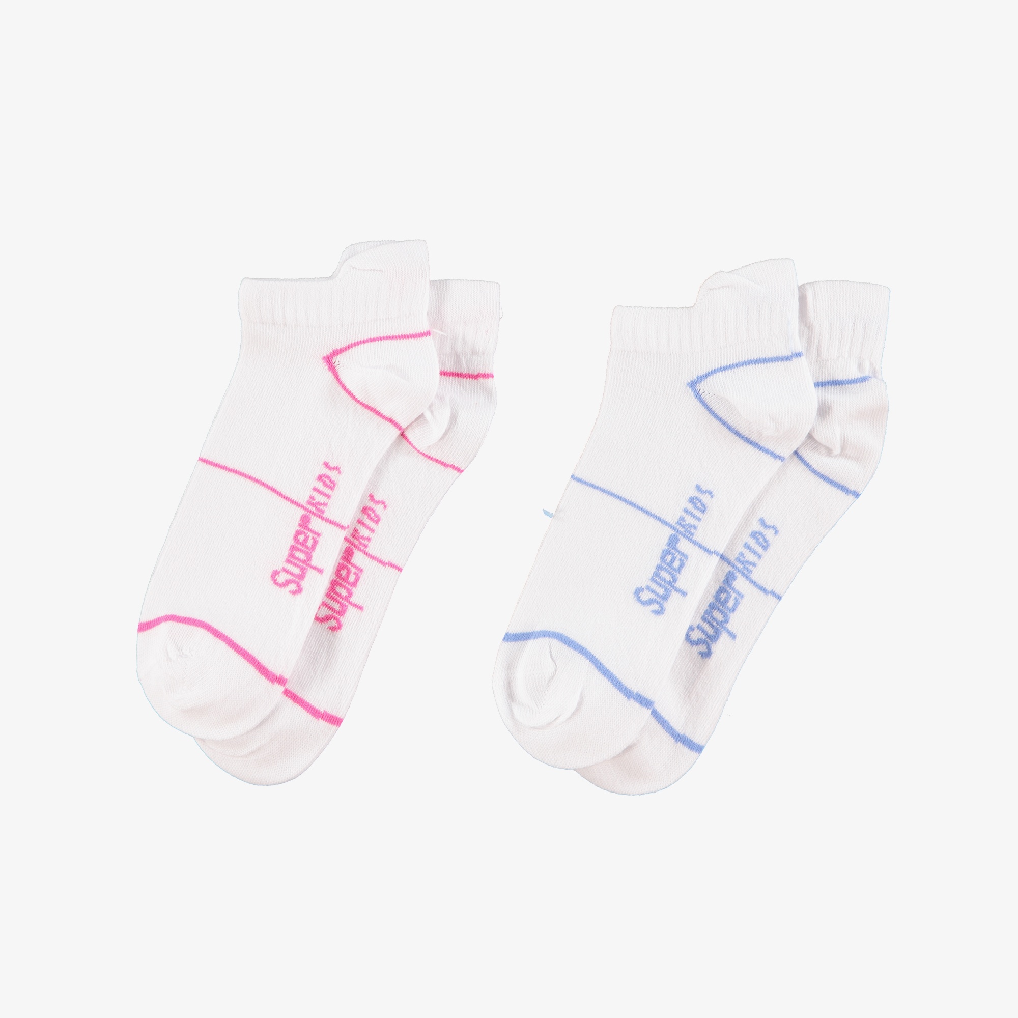 UNITED4 Classic 2li Çocuk Beyaz Çorap
